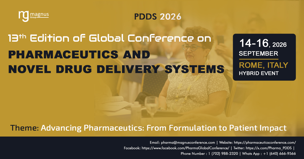 International Conference on Pharmaceutics and Drug Delivery Systems (ICPC) logo